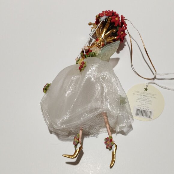 Patience Brewster 2010 Poinsettia Queen Ornament Aval Nov - Picture 6 of 6